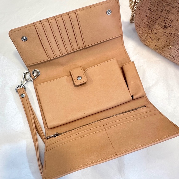 Crossbody Cork Purse and Wallet - Picture 3 of 5